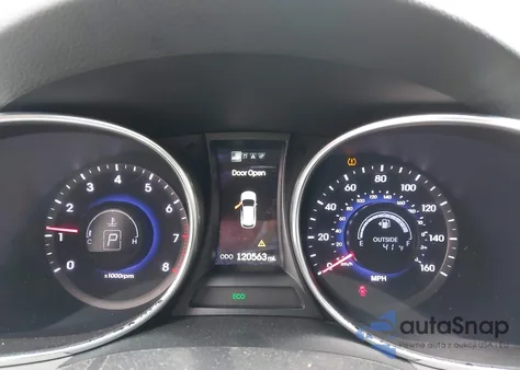 2013 Hyundai Santa Fe Sport 2.0T from USA, damaged, VIN 5XYZUDLA0DG114605